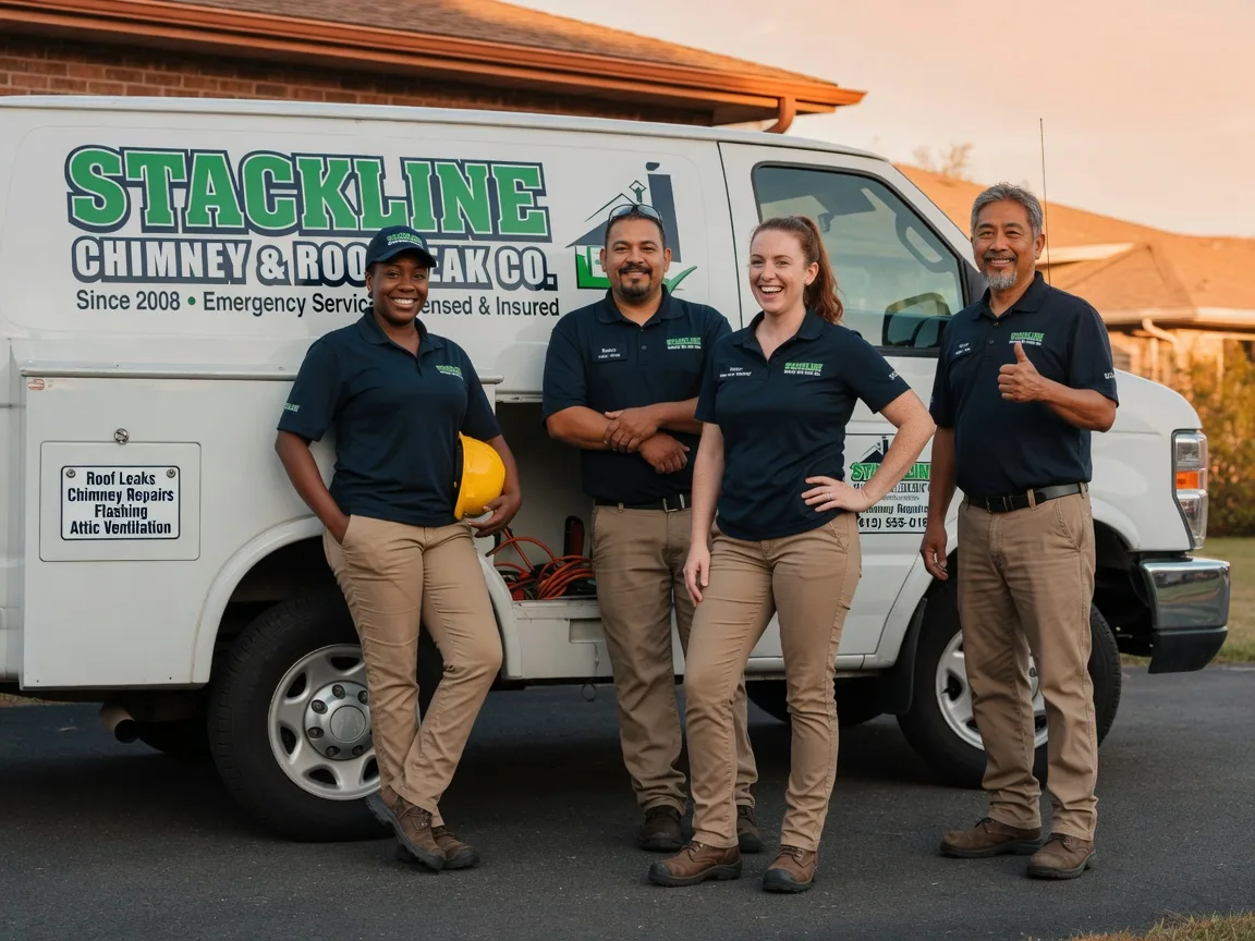 Chimney flashing repair company in Finley, ND